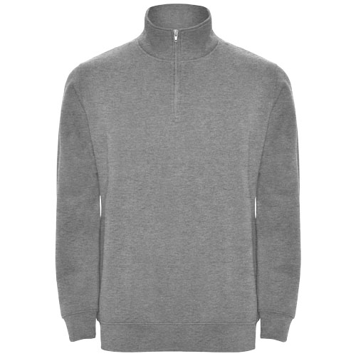 Pull zippé promotionnel unisexe 280gr Aneto ROLY Marl Grey